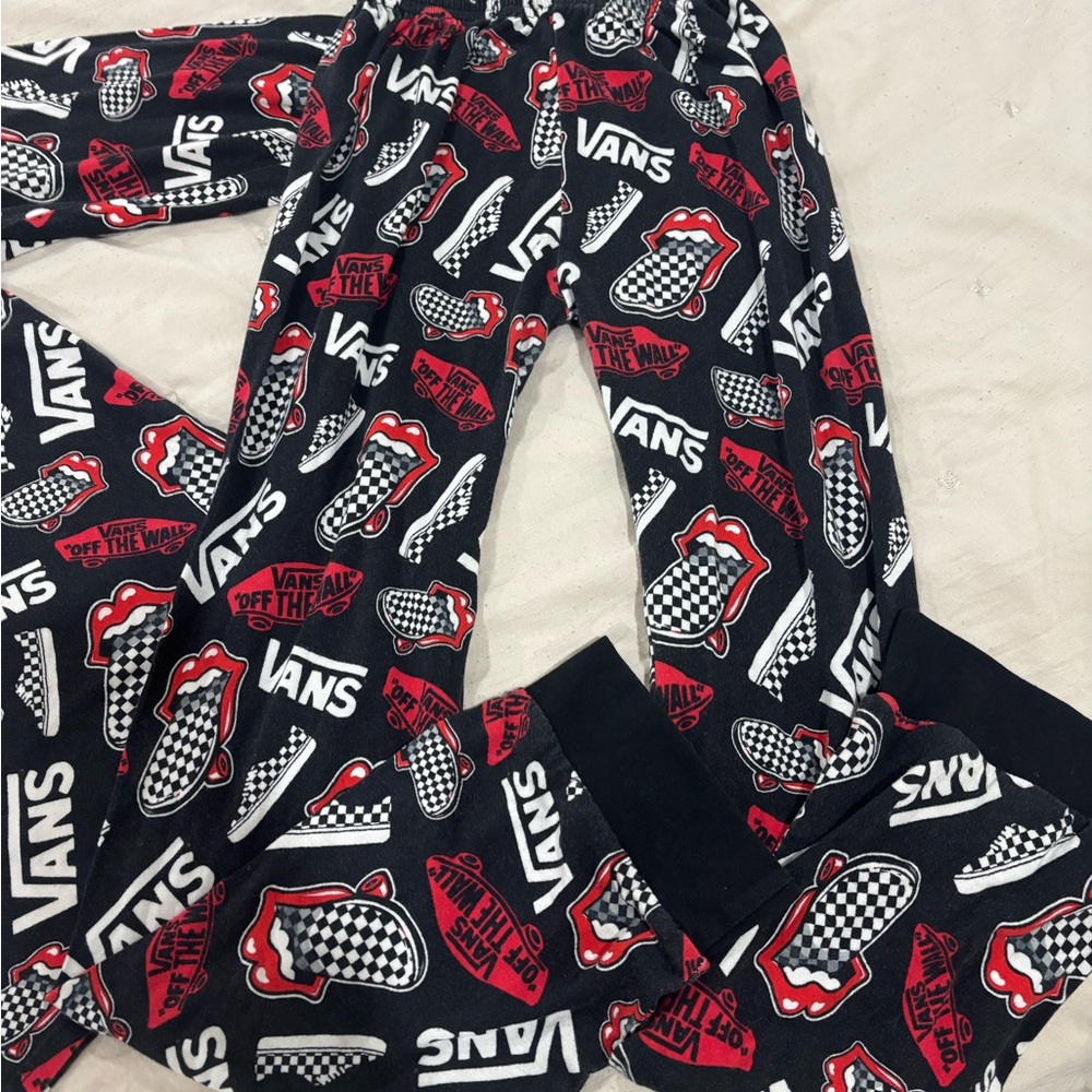 Vans Kids Pajama Set - Black and Red Checkered
